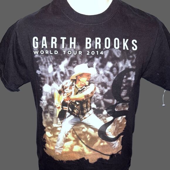 2014 Hanes Garth Brooks Short Sleeve Tour Shirt Size Small #23 - Picture 5 of 5